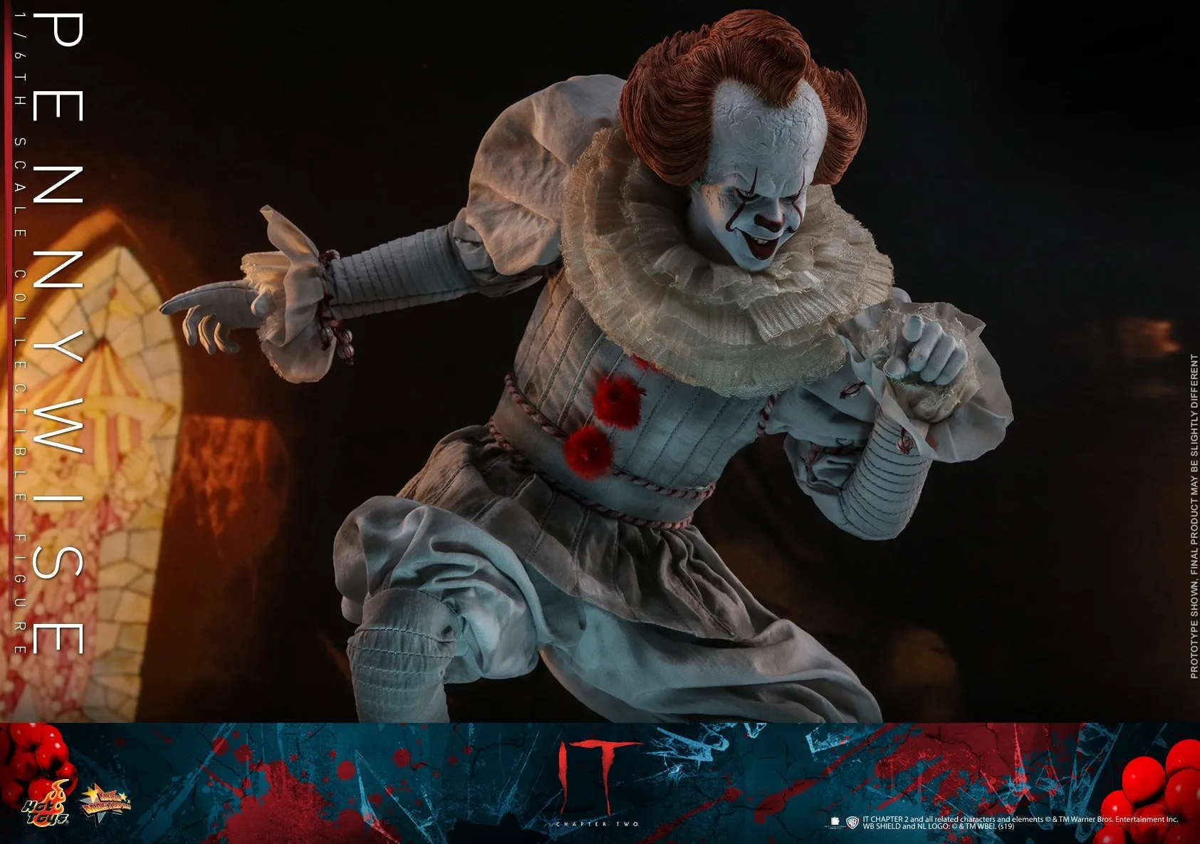 Hot Toys - MMS555 - IT Chapter Two - 1/6th scale Pennywise Collectible Figure