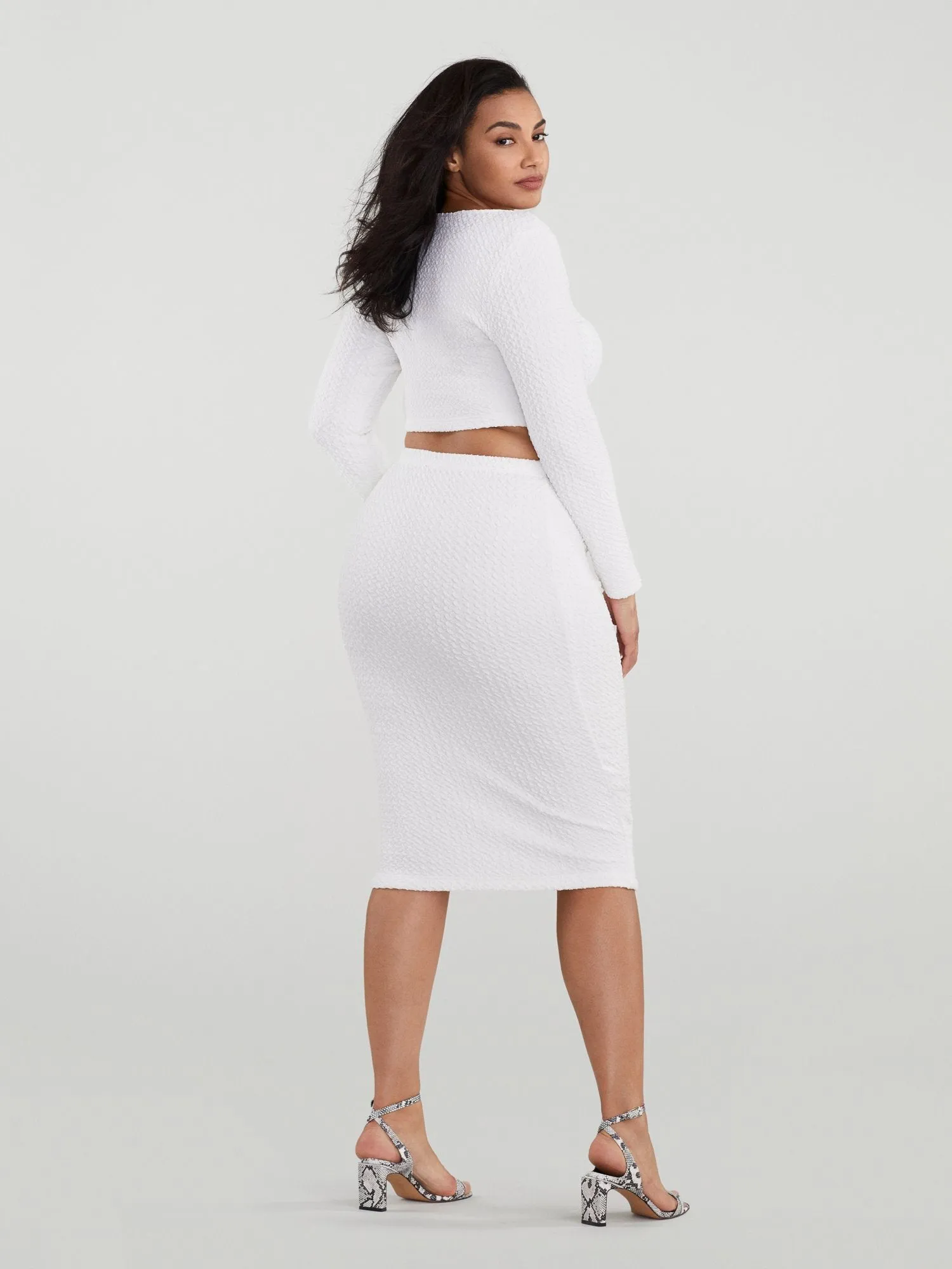 Jeze High-Waisted Bubble Skirt