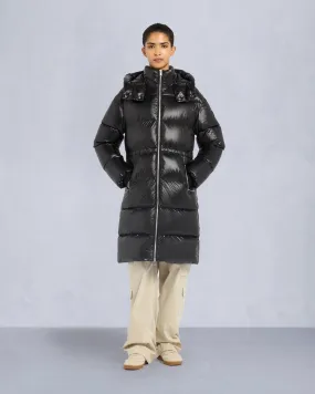 Juniper Long Down Puffer Black