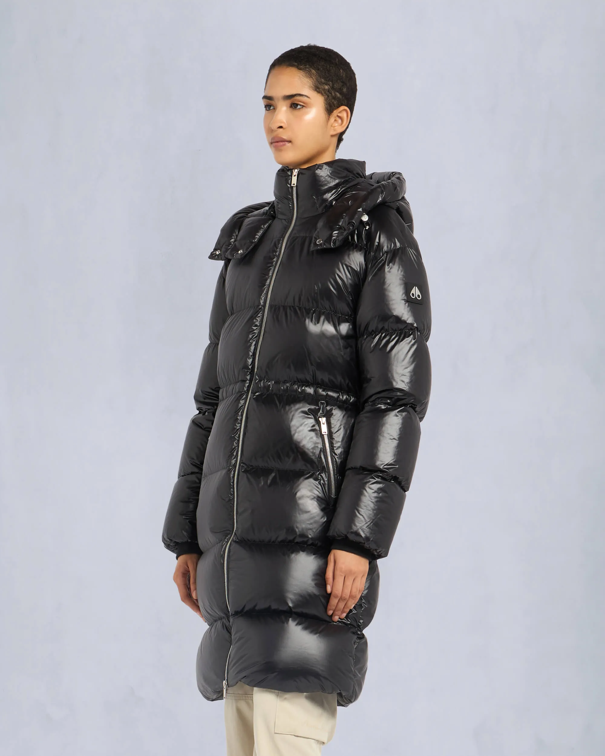 Juniper Long Down Puffer Black