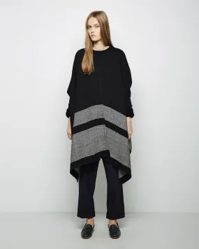 Katz Stripe Weave Poncho