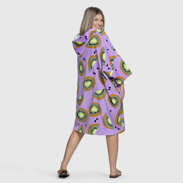 Kiwi Fruit Poncho Towel Oodie ™