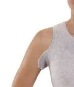 Knit-Rite - Unisex Seamless Vest Torso Interface for Brace- V-Neck with Double Axilla Flap