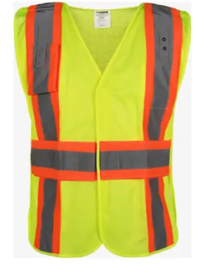 Lakeland VAMOSP2GBVL Premium 5-Point Breakaway Public Safety Vest – Mesh