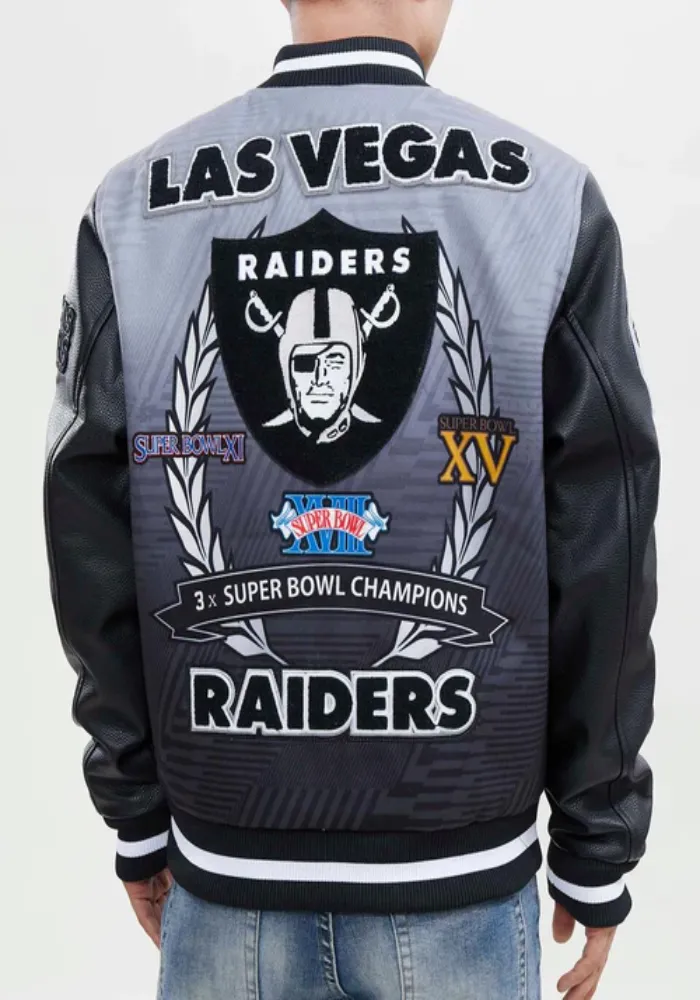 Las Vegas Raiders Bomber Jacket