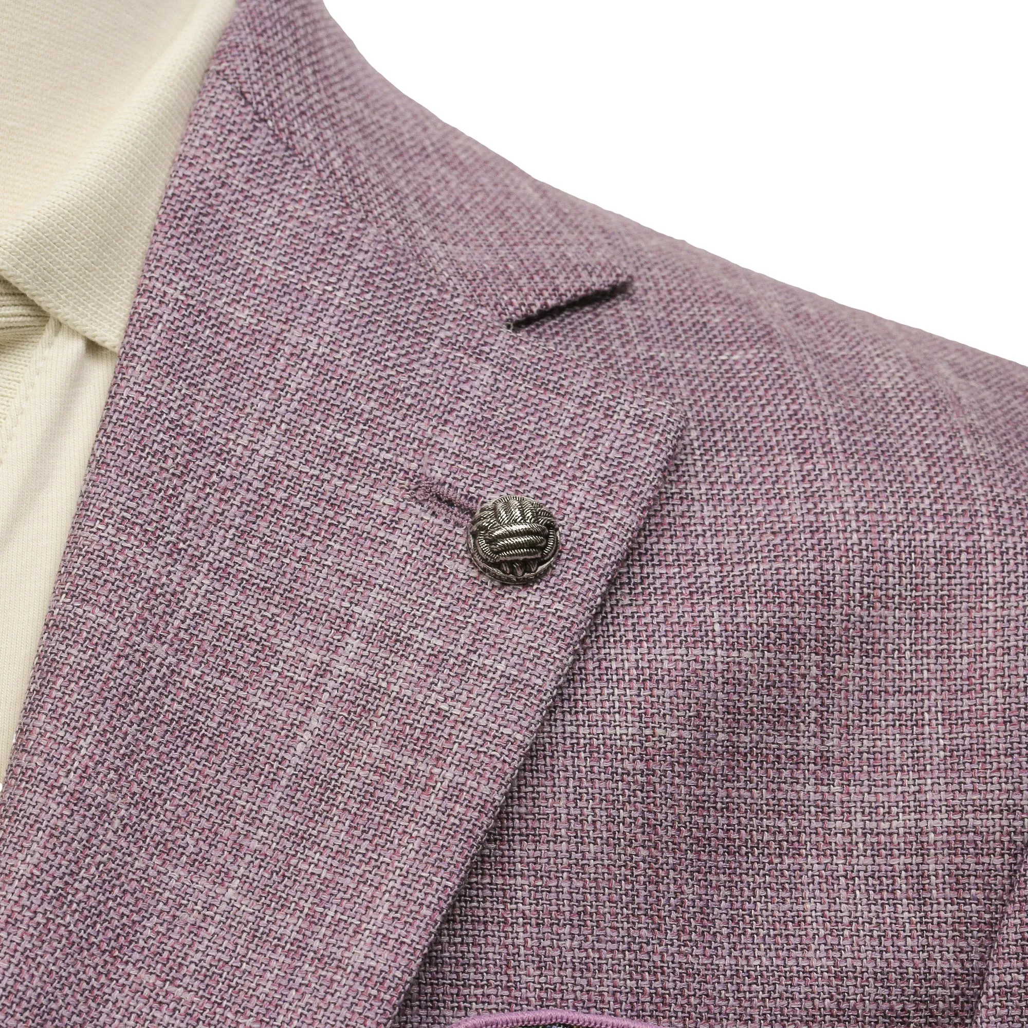 Lilac Loro Piana Wool/Silk/Linen Morton Contemporary Fit Sport Jacket - Jack Victor