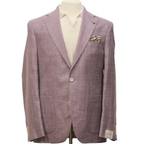 Lilac Loro Piana Wool/Silk/Linen Morton Contemporary Fit Sport Jacket - Jack Victor