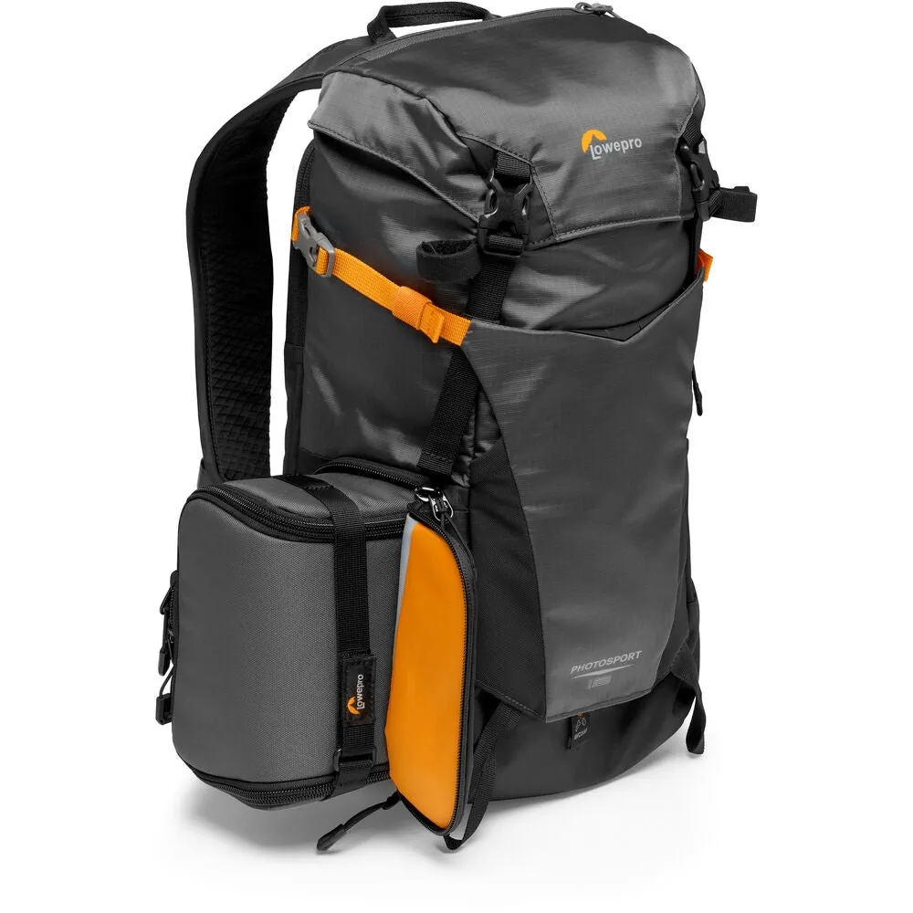 Lowepro PhotoSport BP 15L AW III Photo Backpack | Gray/Black