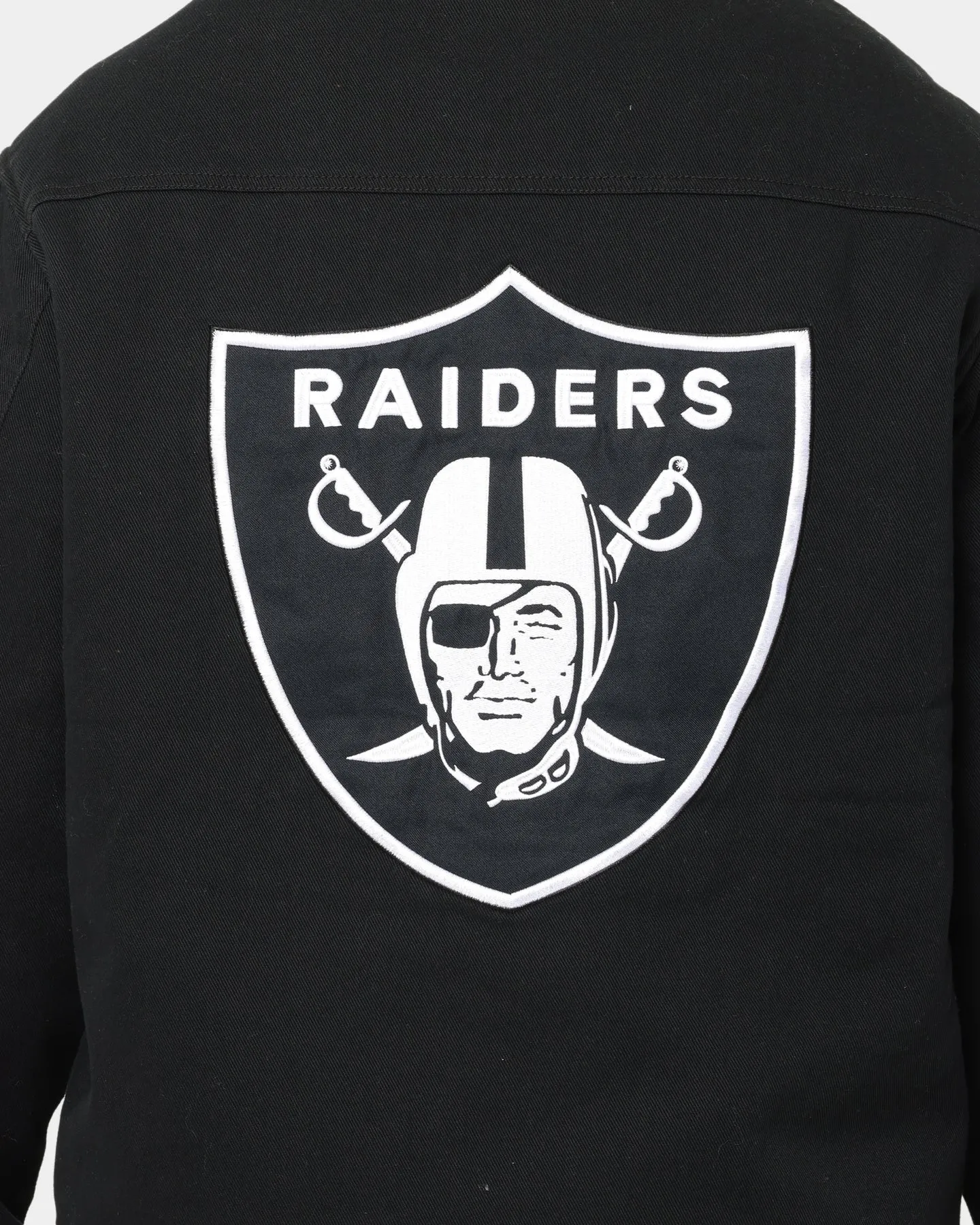 Majestic Athletic Las Vegas Raiders Sherpa Jacket Black