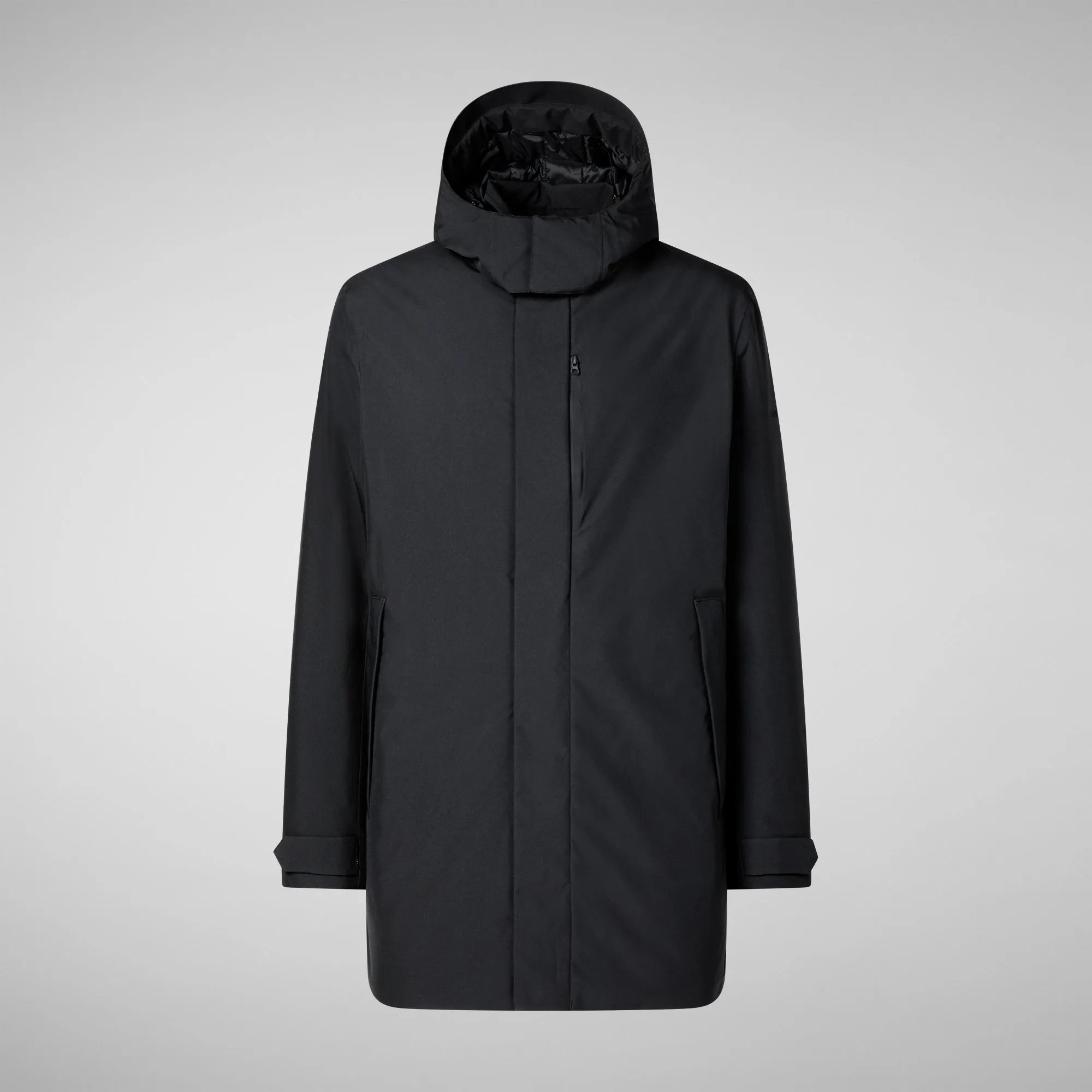 Men's coat Nestor in blue black