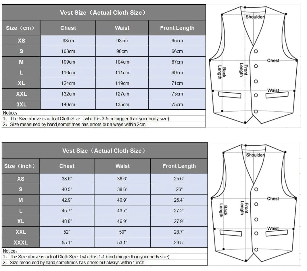 Men's Slim Fit Solid Herringbone V Neck Waistcoat