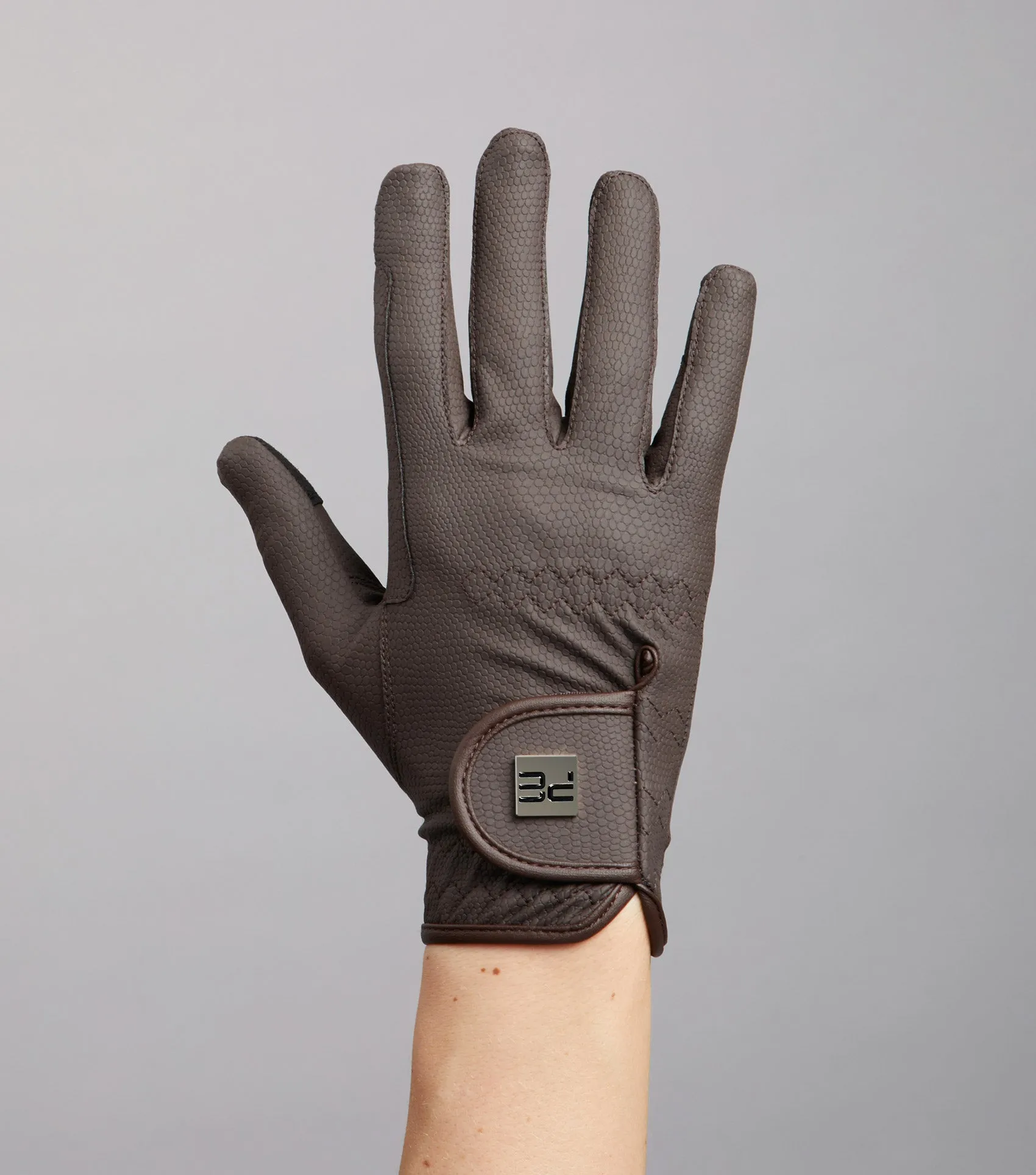 Metaro Ladies Riding Gloves Brown