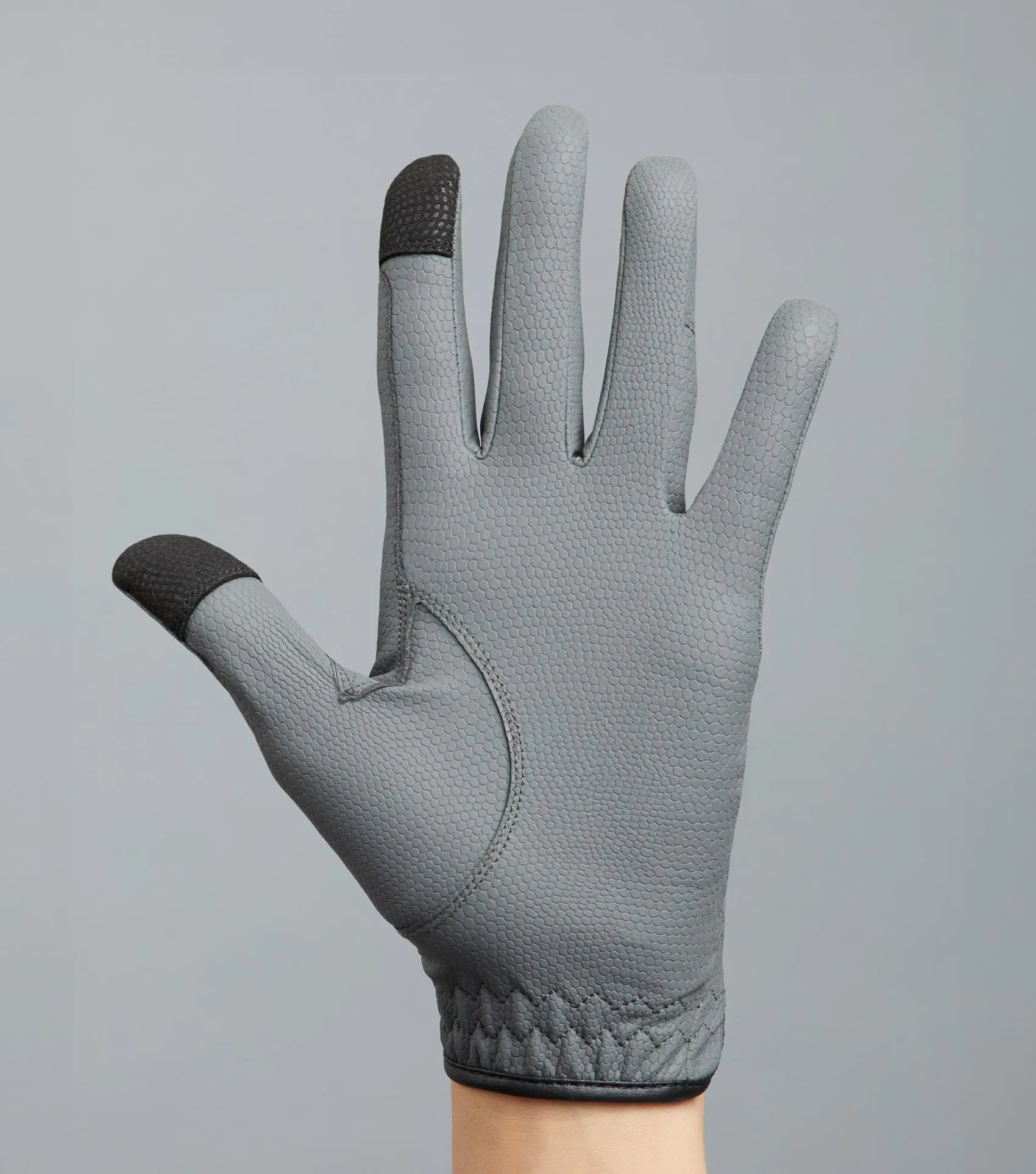 Metaro Ladies Riding Gloves Grey