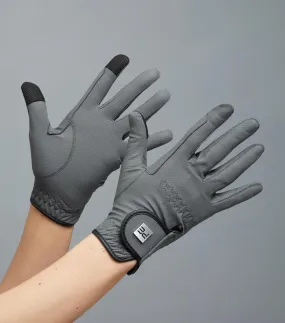 Metaro Ladies Riding Gloves Grey