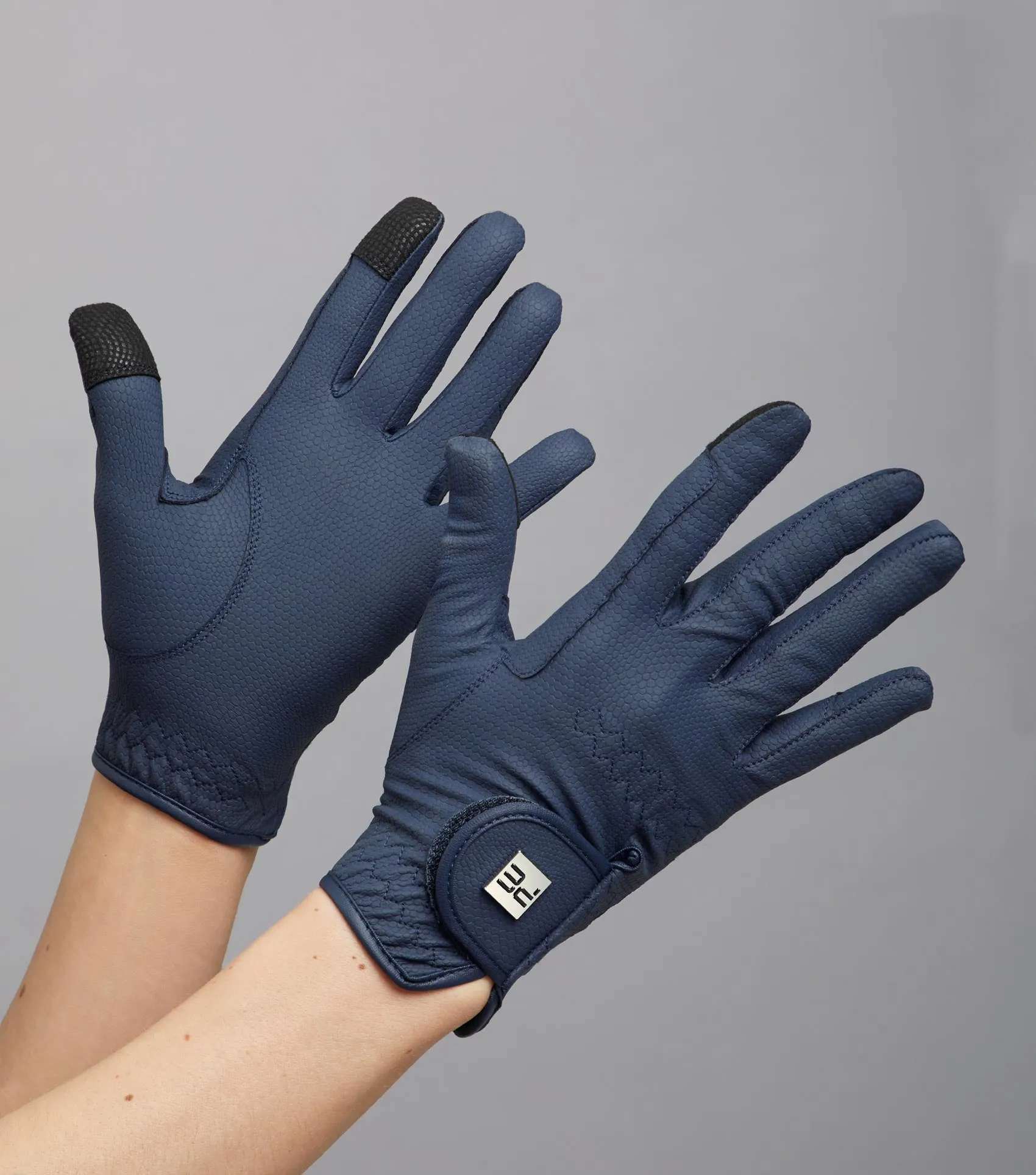 Metaro Ladies Riding Gloves Navy