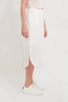 Mia Skirt Ecoalf White