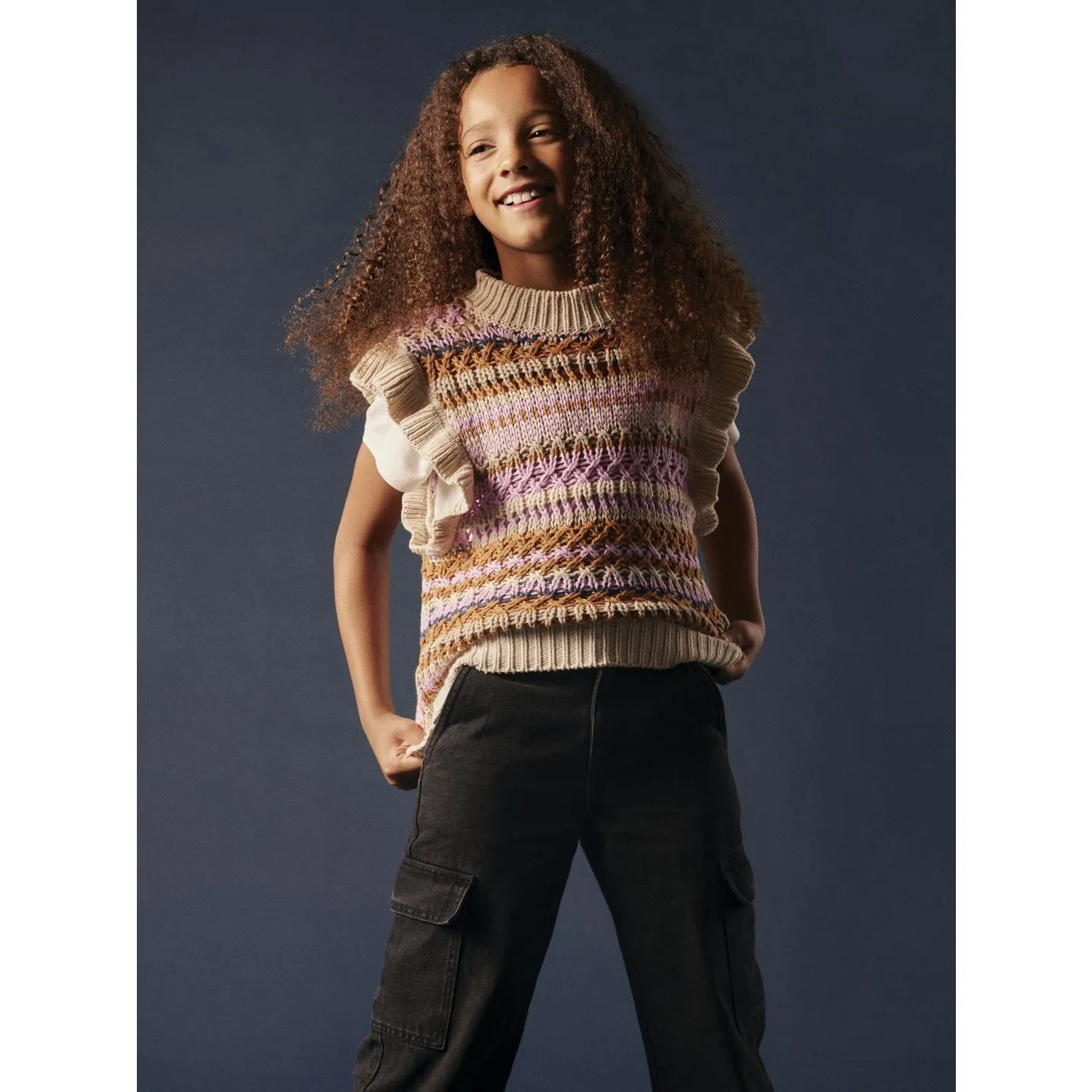 Name It Jet Stream Kanasta Knit Slipover