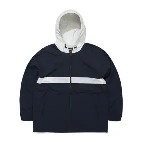 NEAT HOODED JACKET NAVY