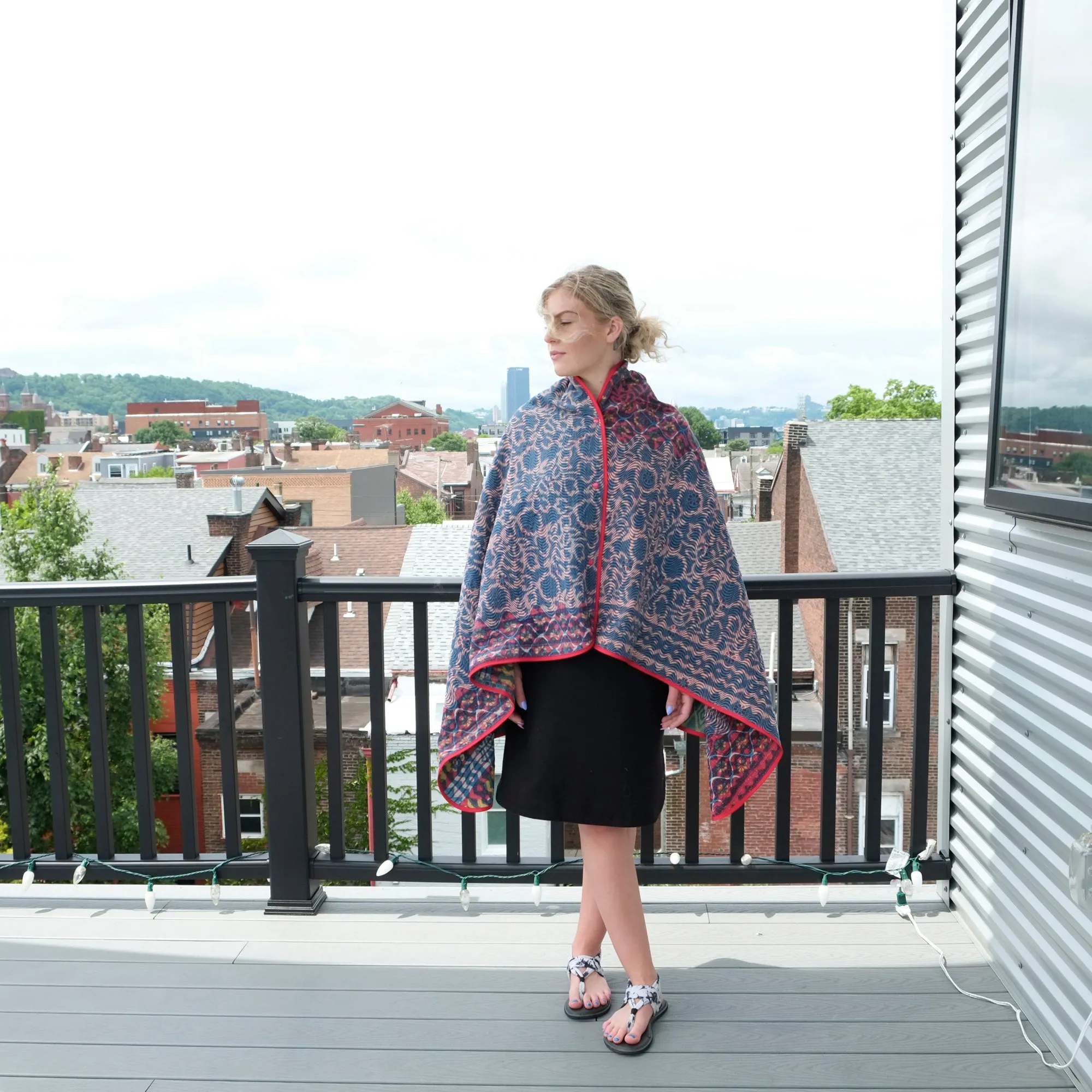 Nellie Poncho/ Blanket 006