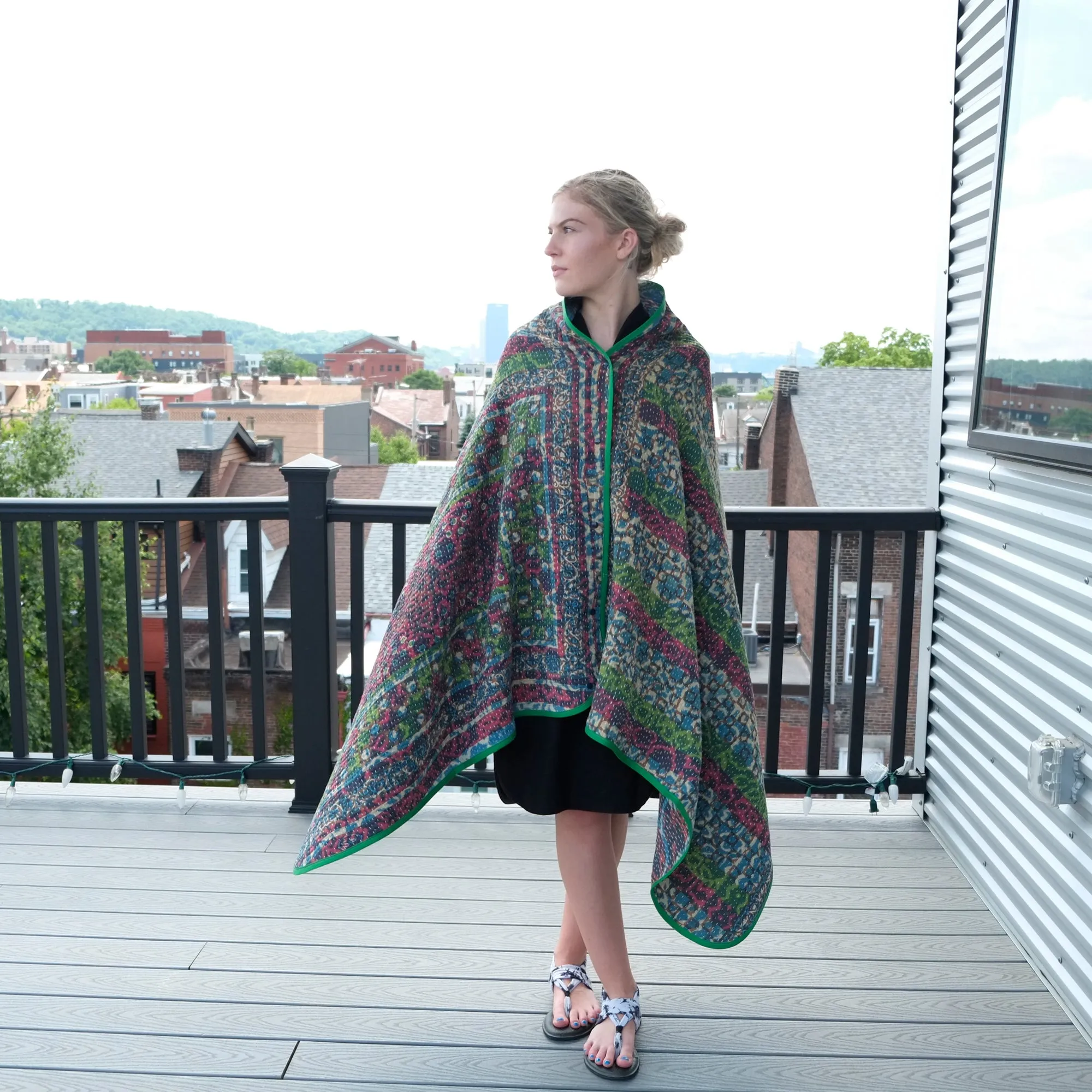 Nellie Poncho/ Blanket 013