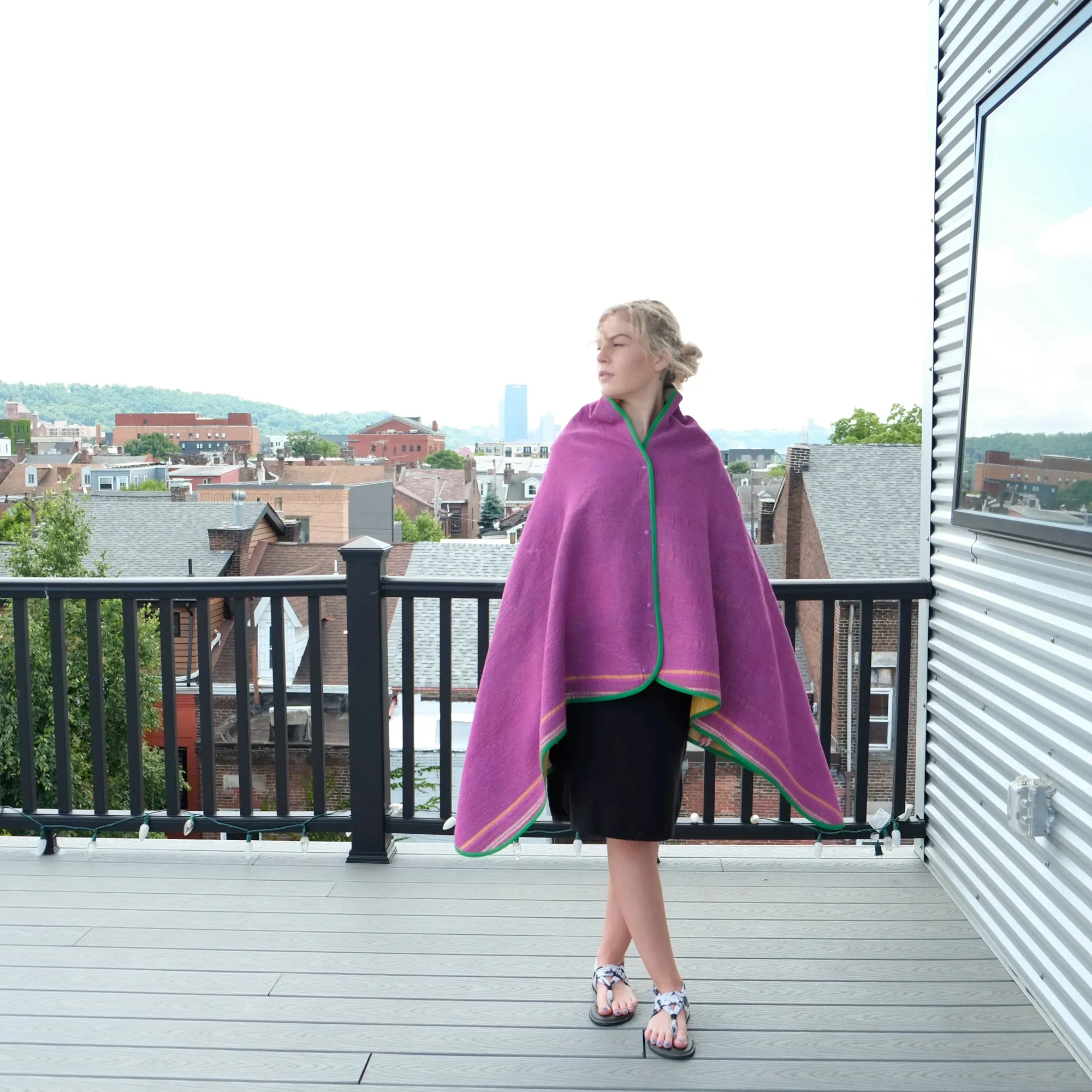 Nellie Poncho/ Blanket 014