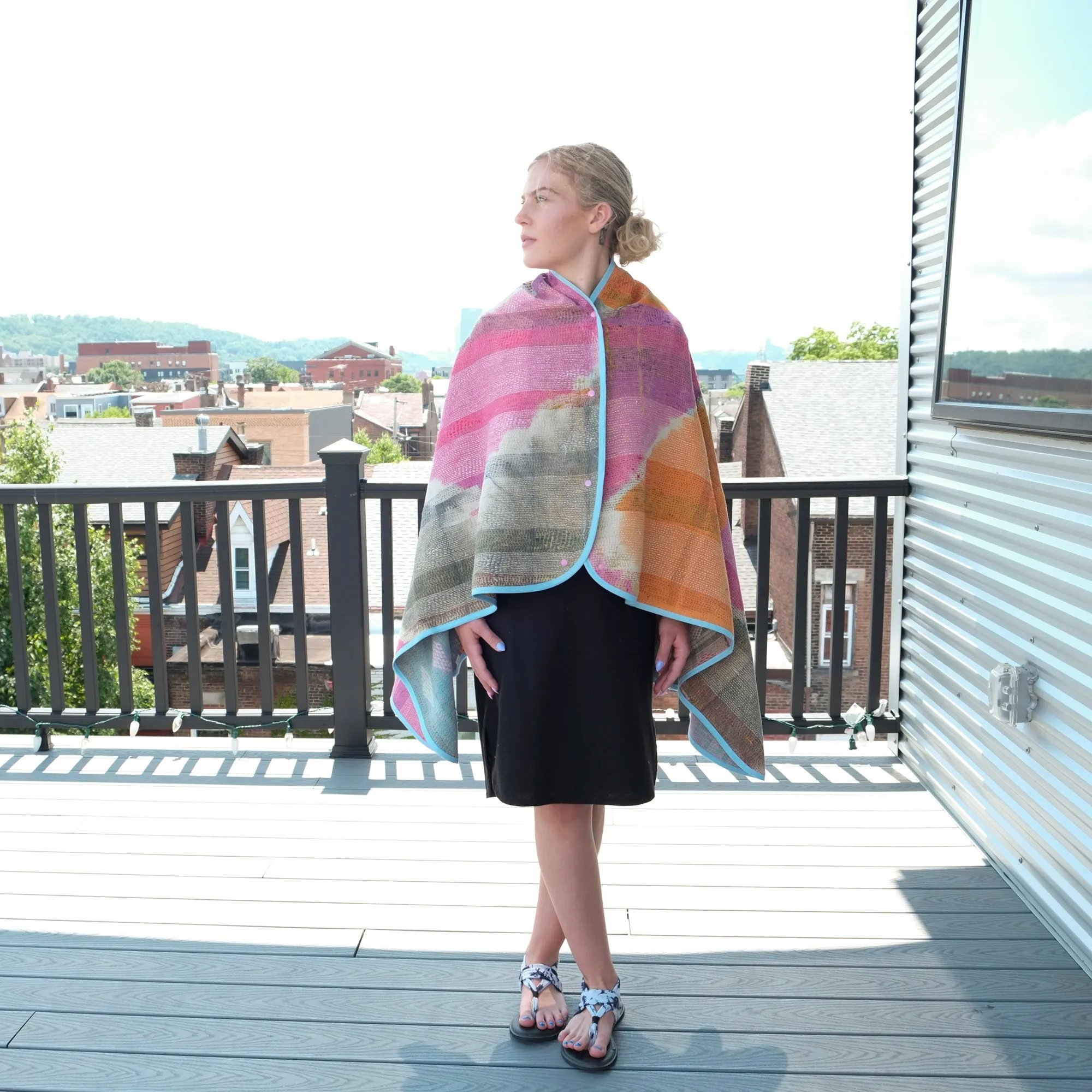 Nellie Poncho/ Blanket 023