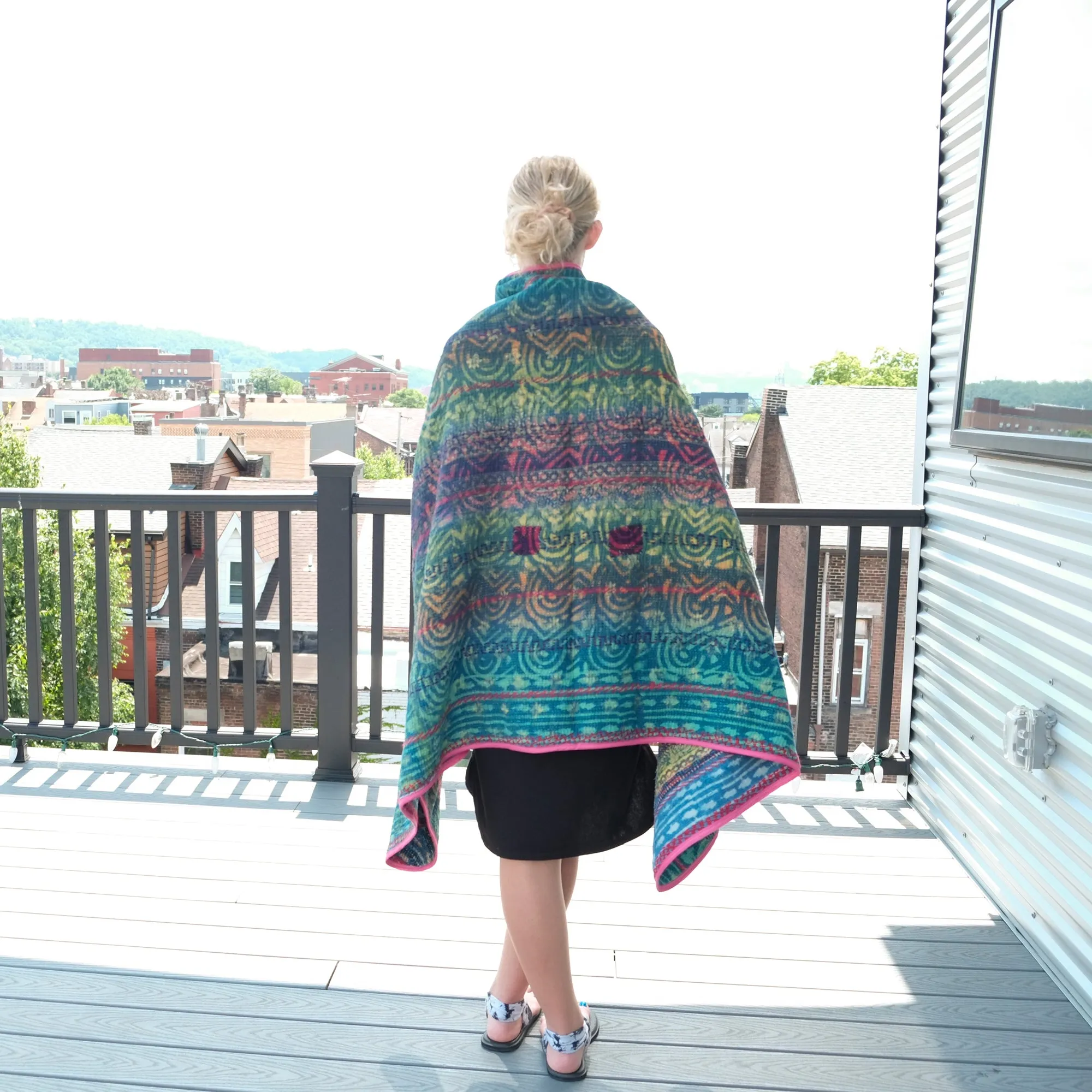 Nellie Poncho/ Blanket 024