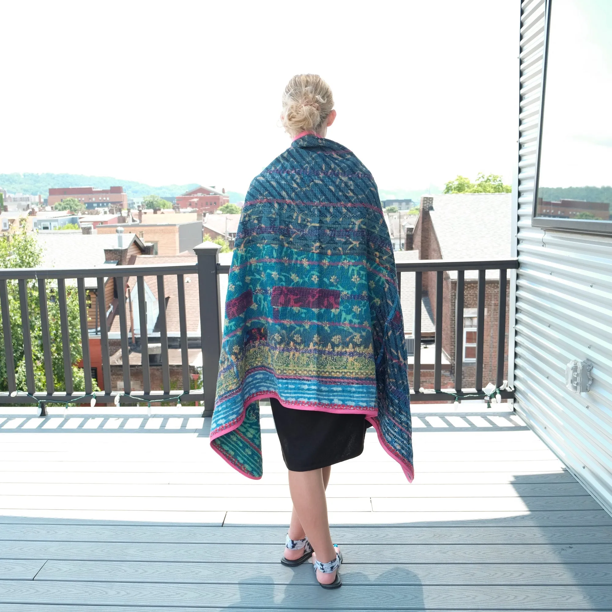 Nellie Poncho/ Blanket 024