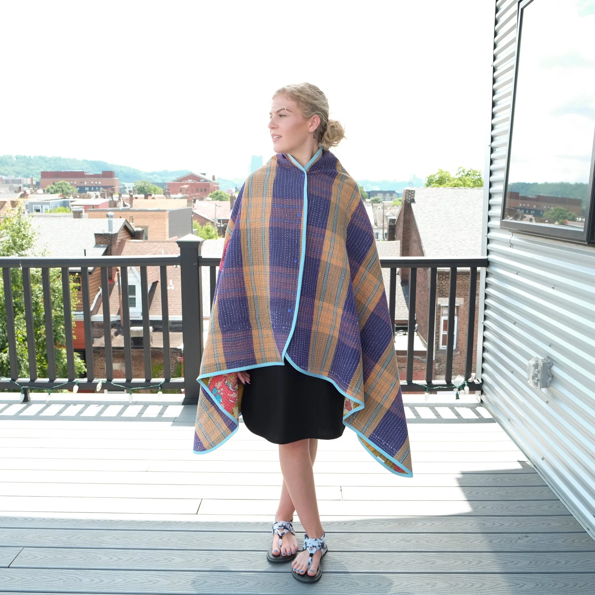 Nellie Poncho/ Blanket 026