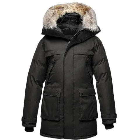 Nobis The Yatesy Men's Parka Crosshatch Black