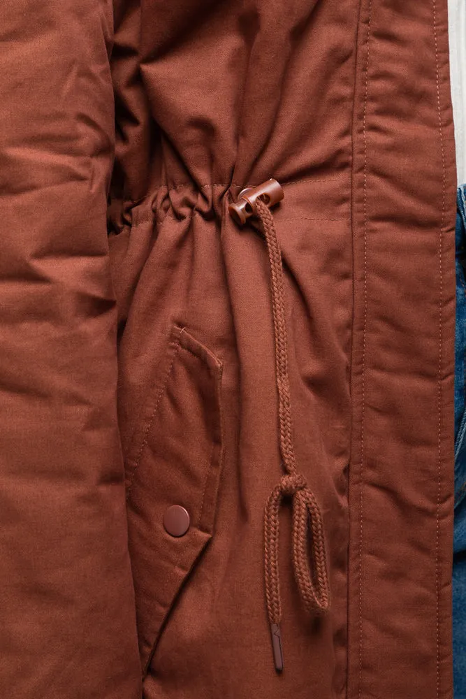 Parka Jacket Brown