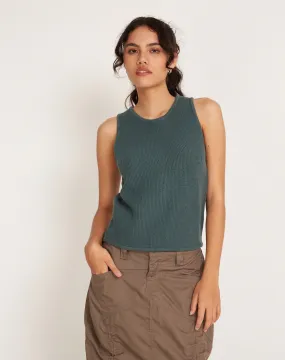 Phindi Knitted Vest in Khaki