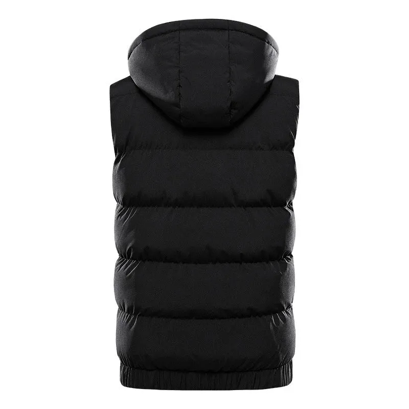 Plus Size Hooded Winter Heated Vest