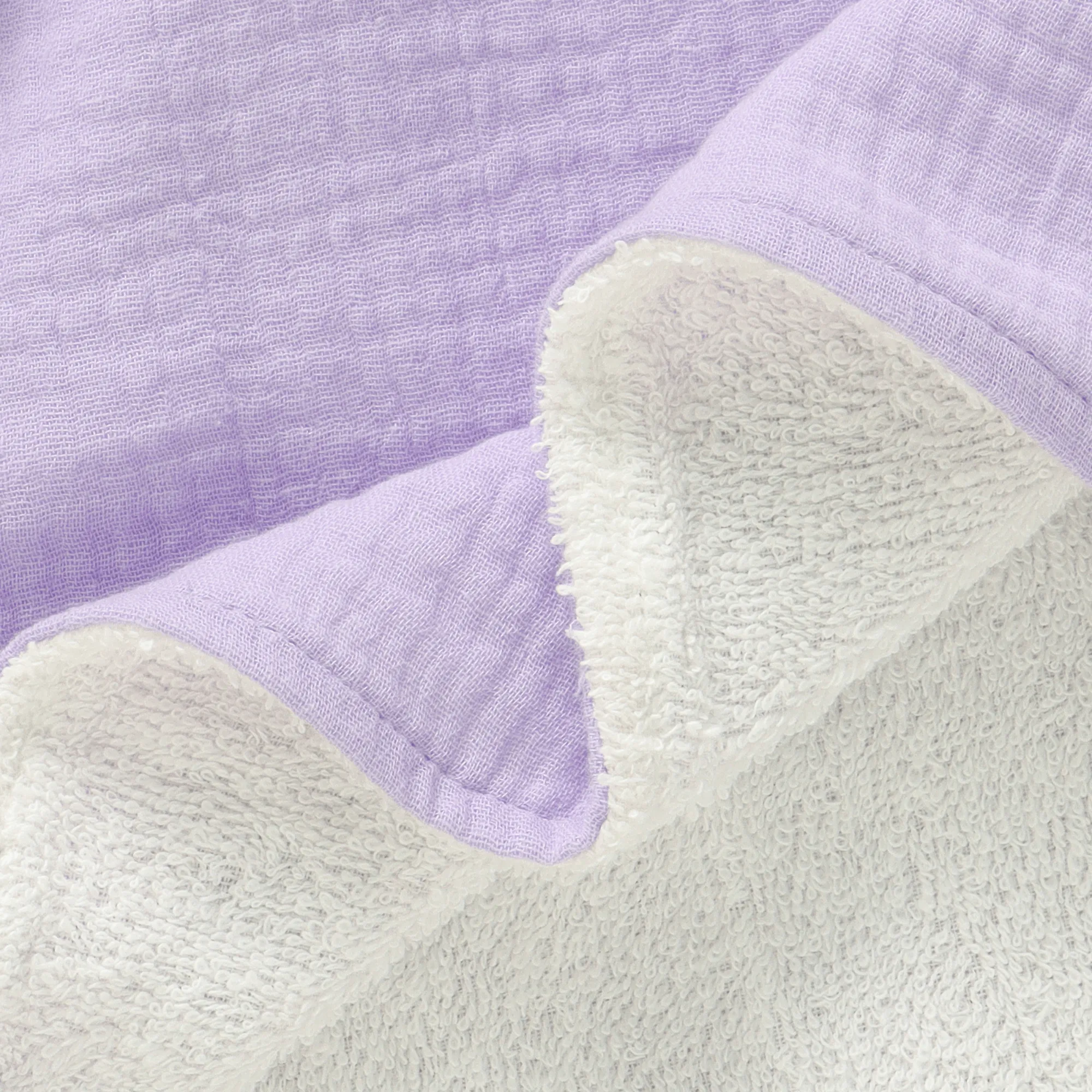 Poncho Hooded Beach Towel - Lavender