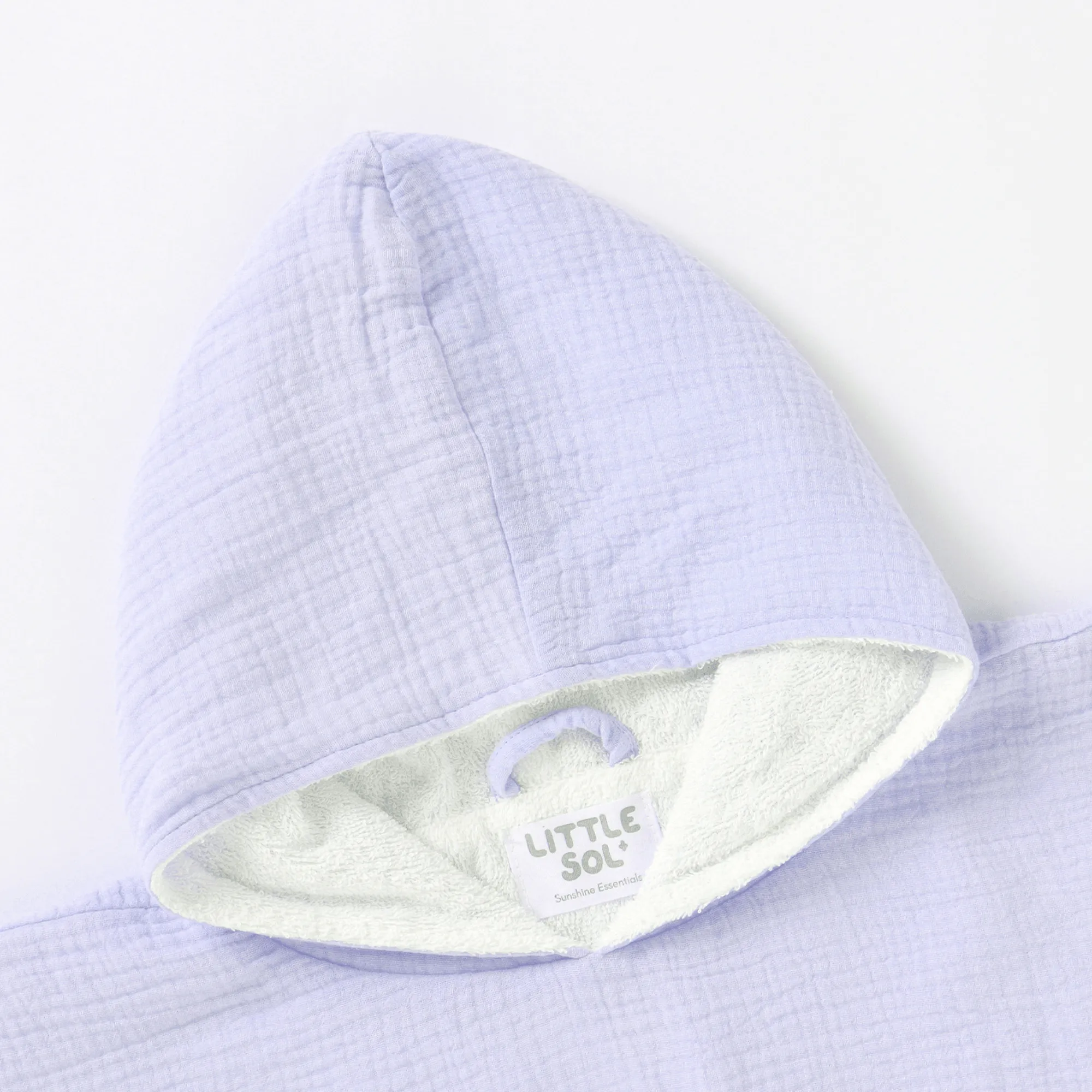 Poncho Hooded Beach Towel - Periwinkle