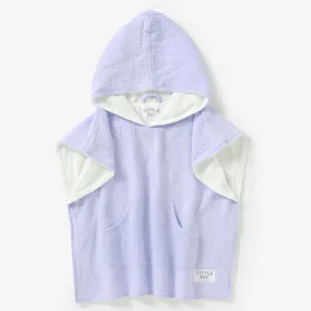 Poncho Hooded Beach Towel - Periwinkle