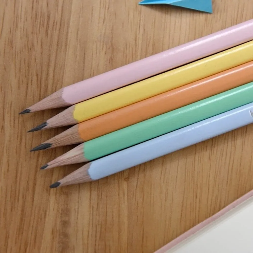 Positive Daily Reminder Pencils - Set of 5