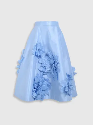 RAQUEL OROZCO Wendy Skirt - Blue