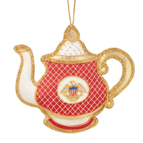 Reagan China Teapot Ornament