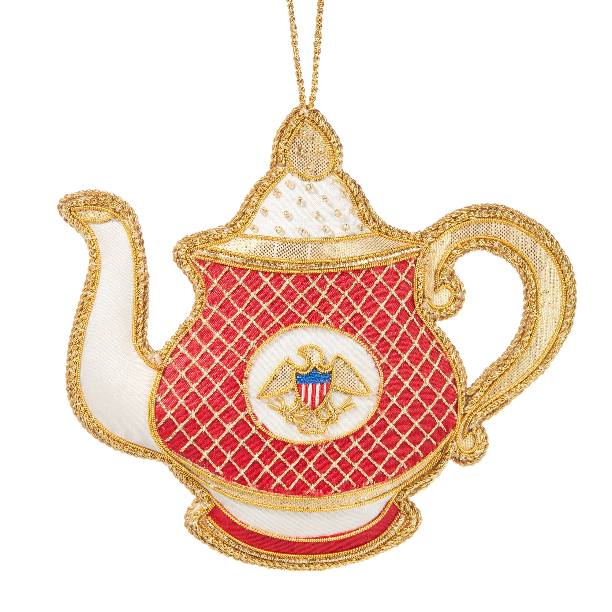 Reagan China Teapot Ornament