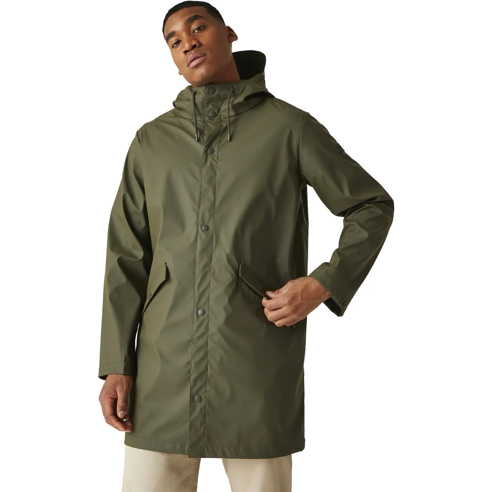 Regatta Mens Trustan Long Line Parka Jacket