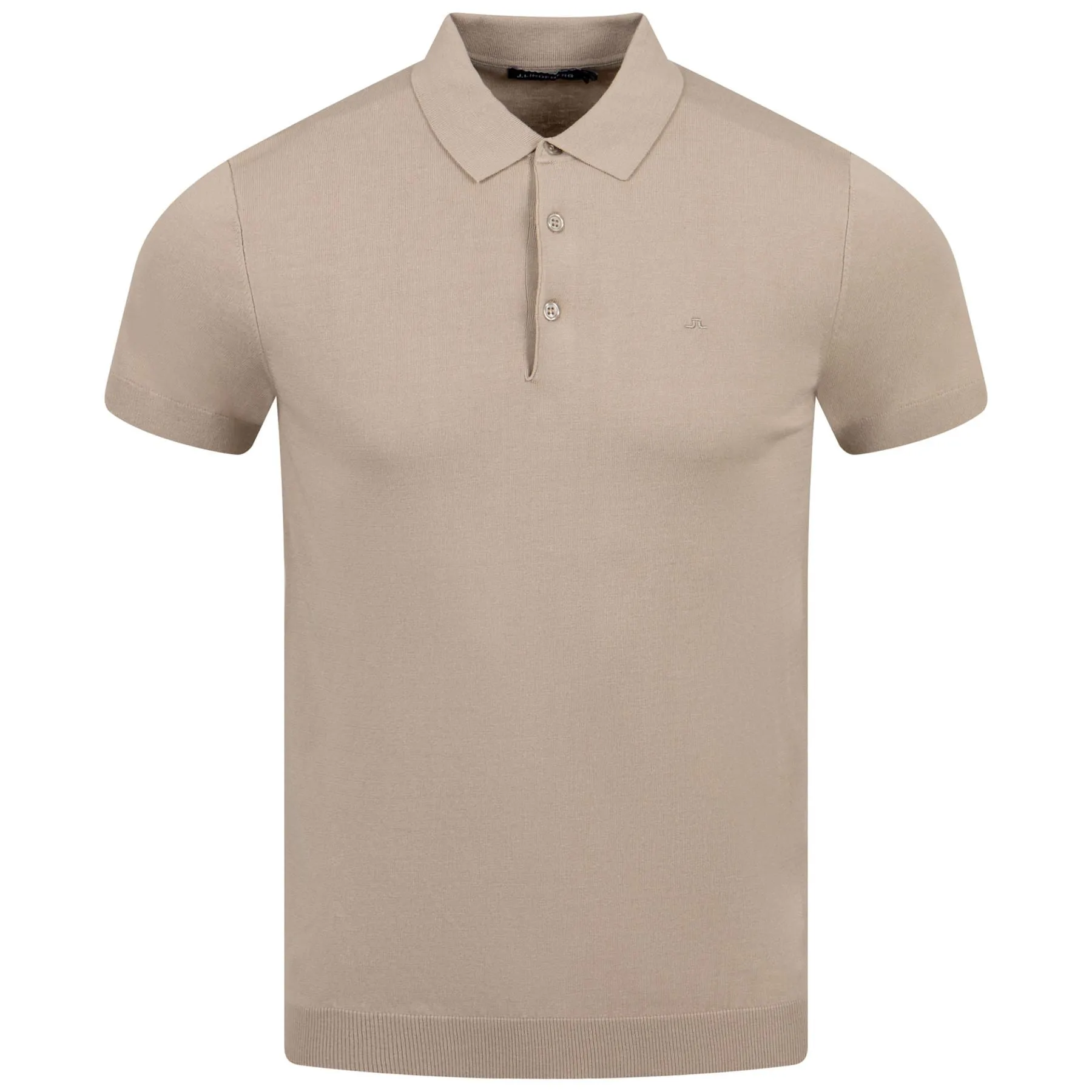 Ridge Rayon Silk Polo Safari Beige - SS23