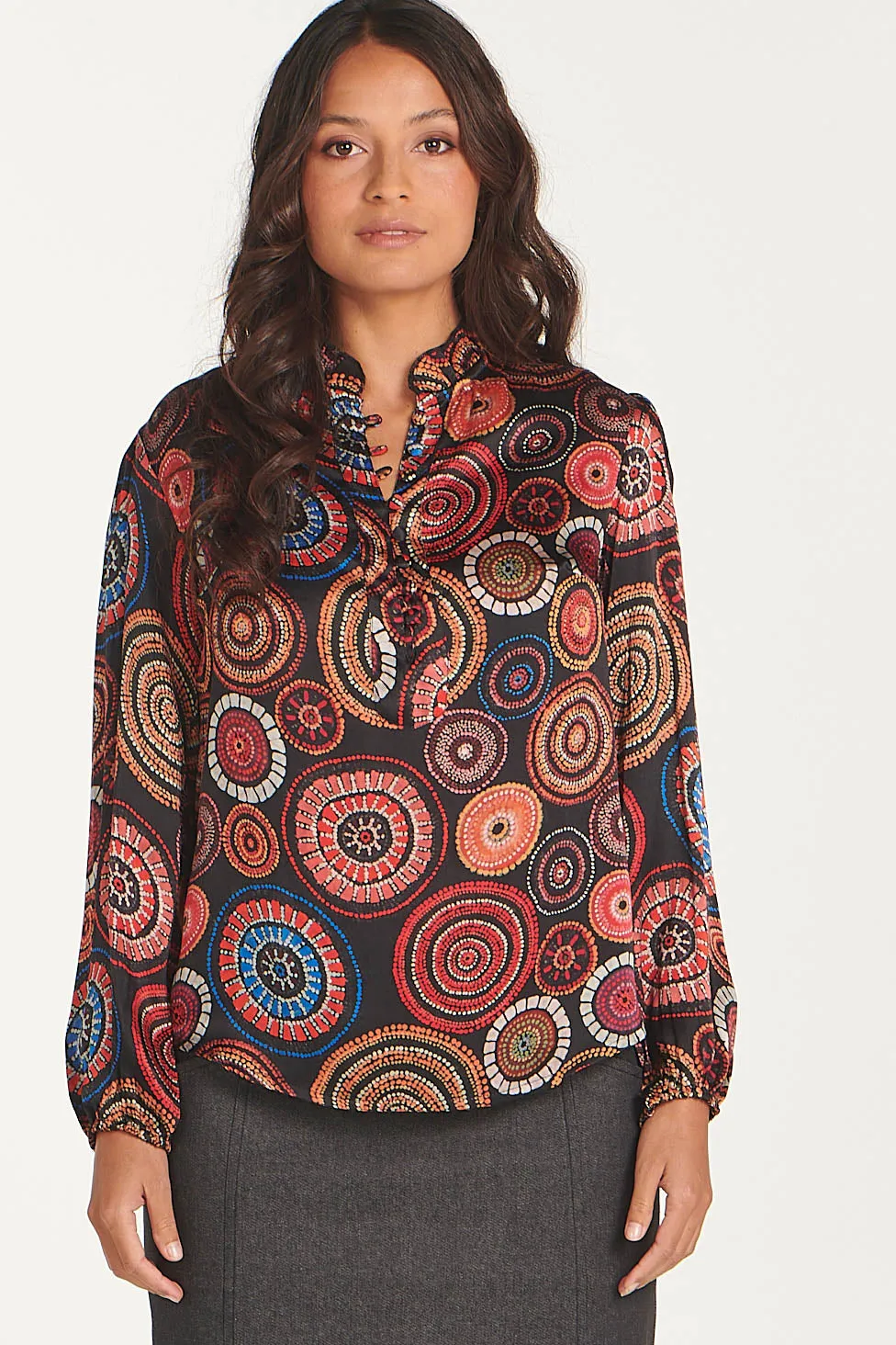 Rosie Shirt Spot Mandala