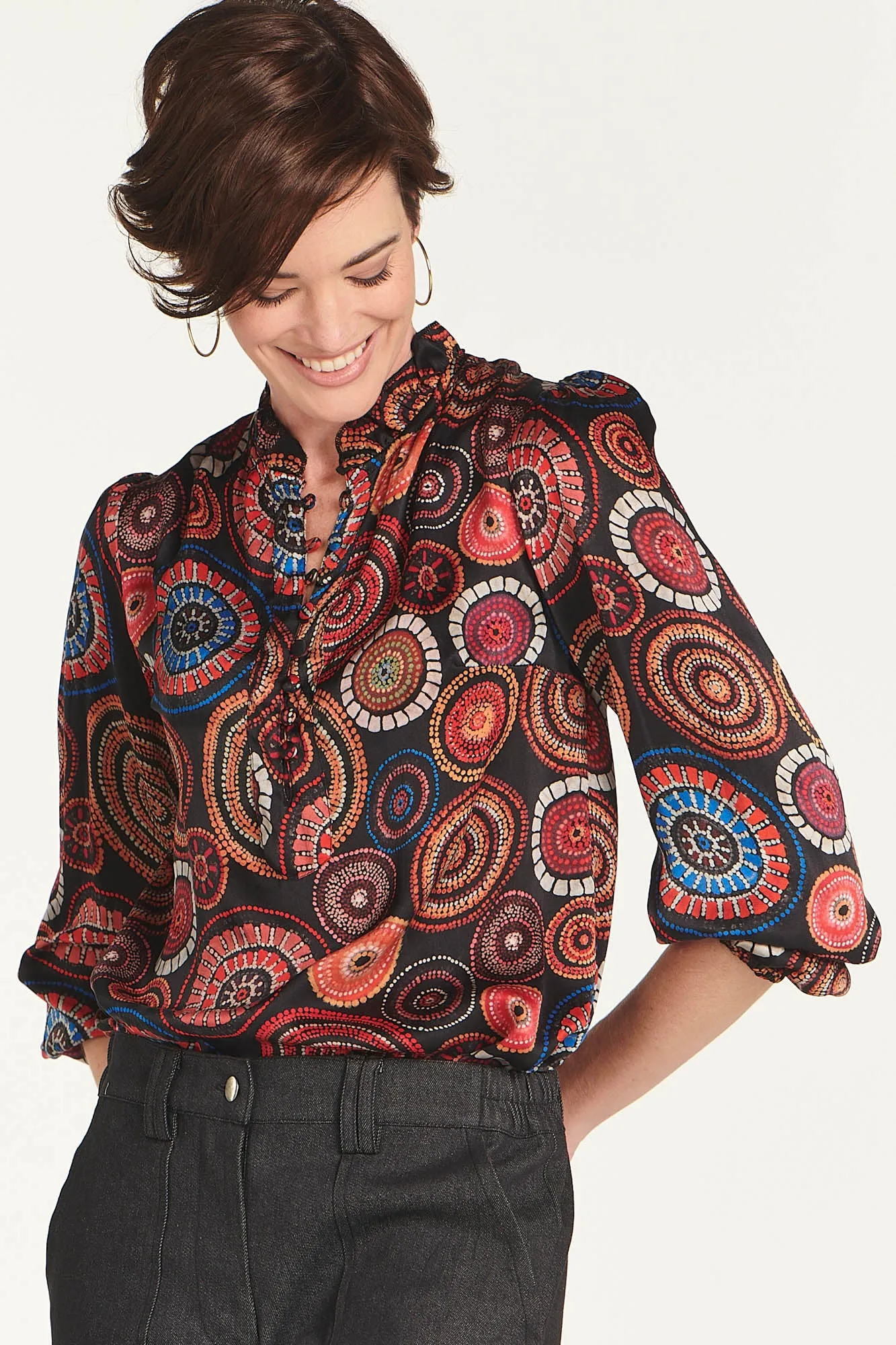 Rosie Shirt Spot Mandala