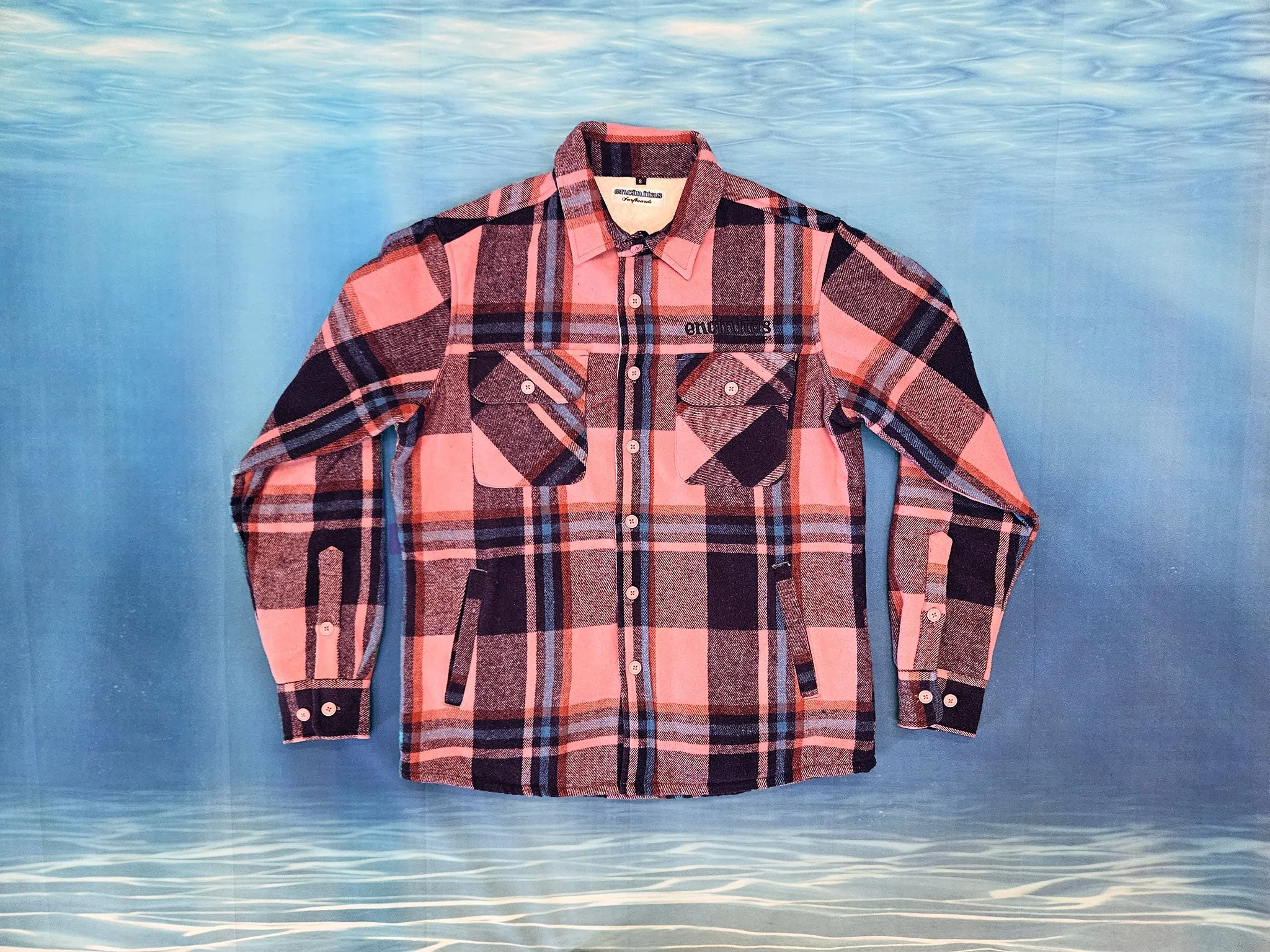 Sherpa Lined Flannel Jacket