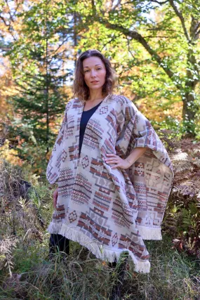 Signature Camino Blanket-Shawl - Birch