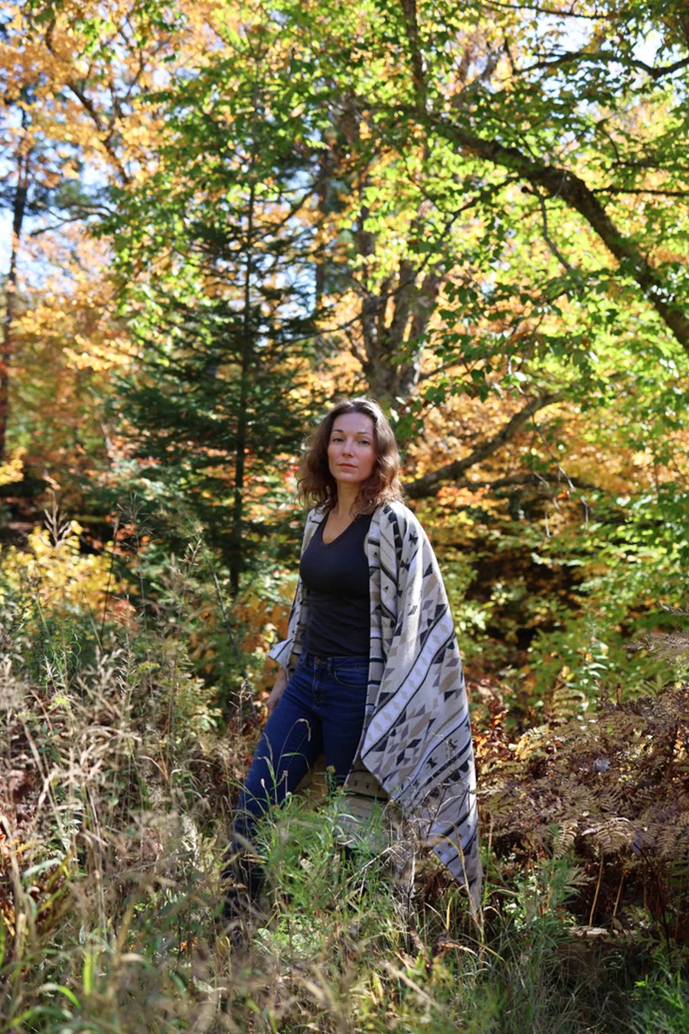 Signature Camino Blanket-Shawl - Boreal