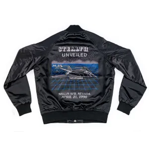 Stealth Unveiled Nighthawk Bomber Jacket