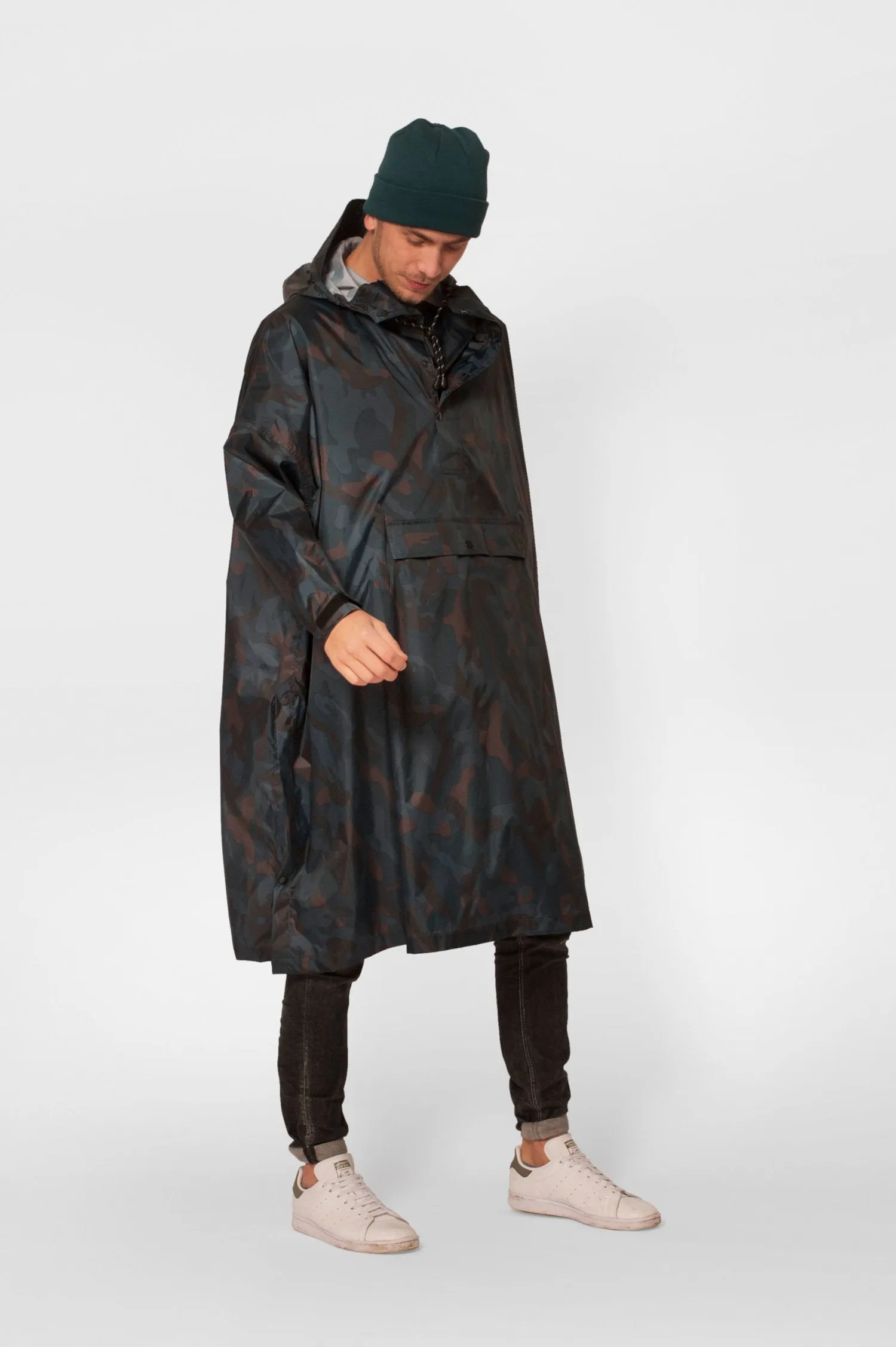 Storm Camo Rain Poncho