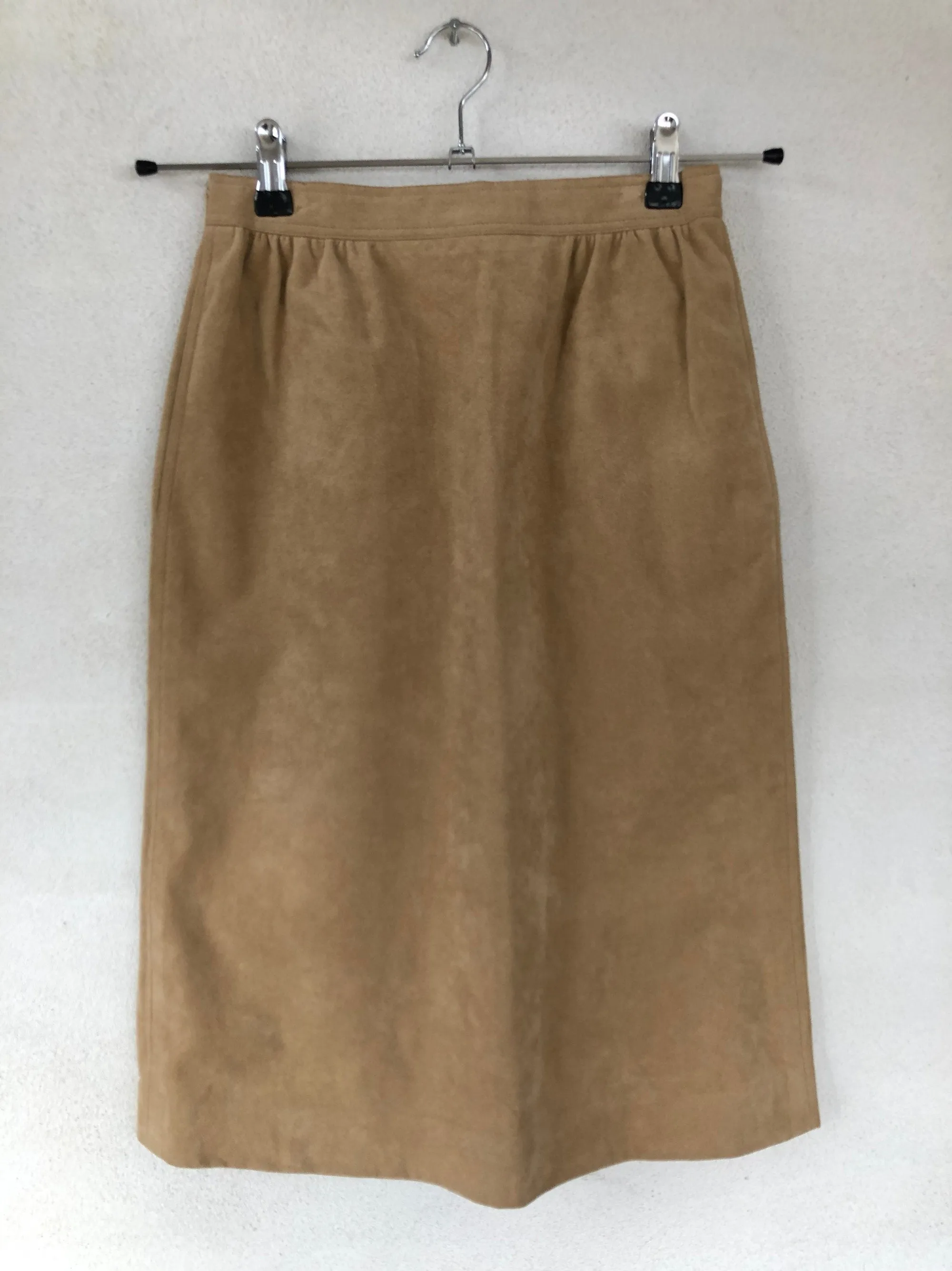 Suede Skirt